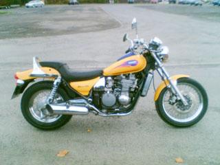 Kawasaki 650 (geringe Sitzhhe)